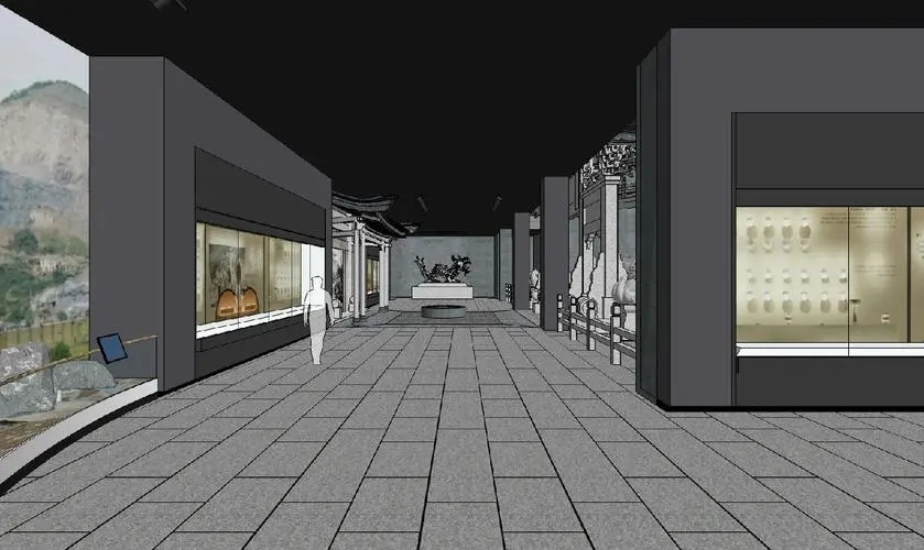 展廳設(shè)計(jì) ，展廳 ，鑫時(shí)空