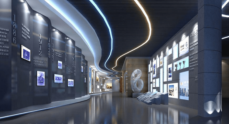 展廳設(shè)計 ，展廳 ，鑫時空