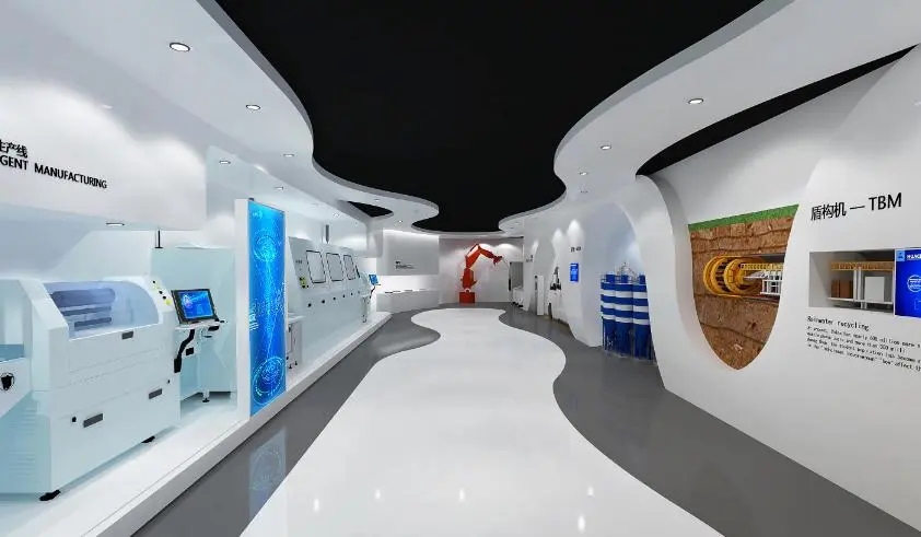 展廳設(shè)計(jì) ，展廳 ，鑫時(shí)空